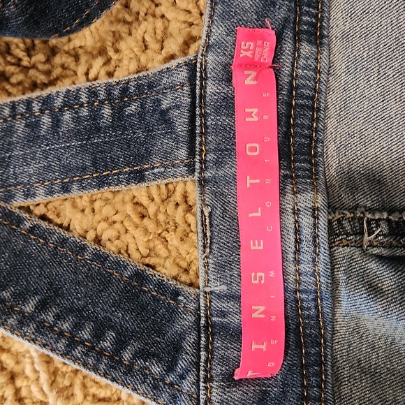 Tinseltown Jean short overalls size XS - Picture 7 of 9